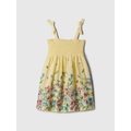 Baby & Toddler Linen-Cotton Smocked Dress