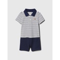 Baby 2-in-1 Polo Shorty One-Piece