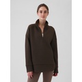 GapFit Quilted Jacquard Half-Zip Pullover