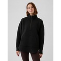 GapFit Quilted Jacquard Half-Zip Pullover