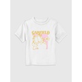 Toddler Garfield Retro Flower Graphic Tee