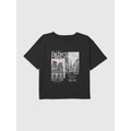 Kids Paris Photography Graphic Boxy Crop Tee