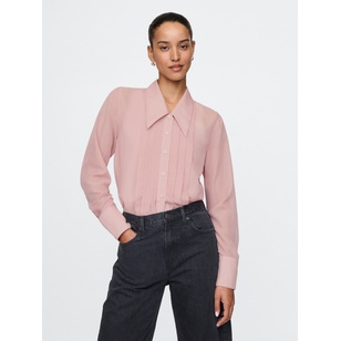 Gap Sheer Classic Tuxedo Shirt