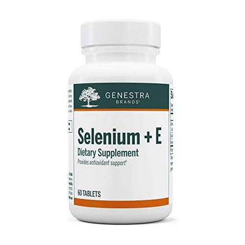  Genestra Brands Selenium + E Helps Prevent Cellular Free Radical Damage 60 Tablets