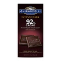 Ghirardelli Intense Dark Chocolate Bar - 92% Cacao Dark chocolate with fruit-forward and earthy notes 12 bars