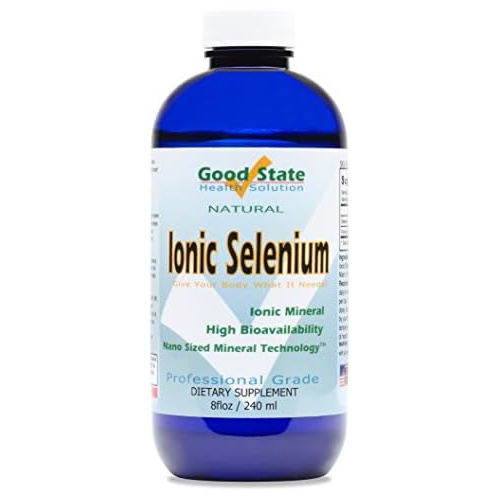  Good State Liquid Ionic Selenium Superior Cellular Absorption Boosts Immune System Helps Break Down and Reduce Toxic Metals 96 Servings 8 fl oz