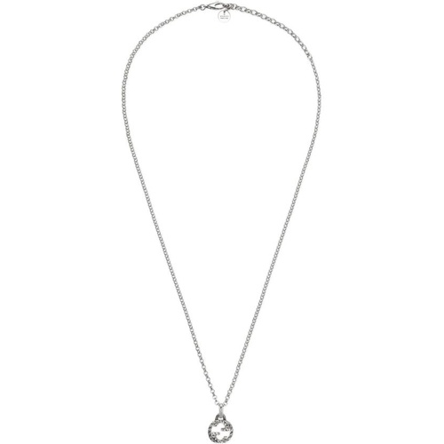 구찌 Gucci Interlocking-G Pendant Necklace_STERLING SILVER