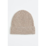 Rib-knit Cashmere Hat