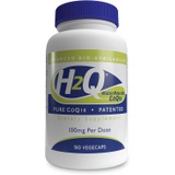 H2Q CoQ-10 with 8X Higher Absorption over the standard Q-10 Clinically Studied Cardiovascular and Mitochondria Function Support Vegan Certified Non-GMO by Health Thru Nutrition (Pa