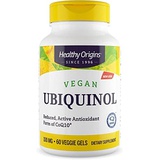 Healthy Origins Ubiquinol 100 mg (Vegan Formula, Kaneka QH, Non-GMO, Gluten Free, Heart Support, Energy Support), 60 Veggie Gels