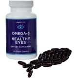 Heyedrate Triglyceride Omega 3 Fish Oil for Healthy Eyes - Easy to Swallow, Small, Burpless Softgel, EPA, DHA, and Omega 7 Fatty Acids