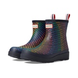 Hunter Play Short Logo Rainbow Print Boot