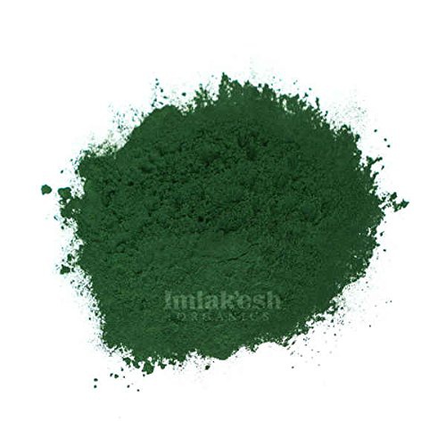  Imlakesh Organics, Spirulina Powder (14-Ounce Glass Jar), Blue-Green Algae  Keto Paleo Organically Grown in Chile Gluten-Free Non-GMO