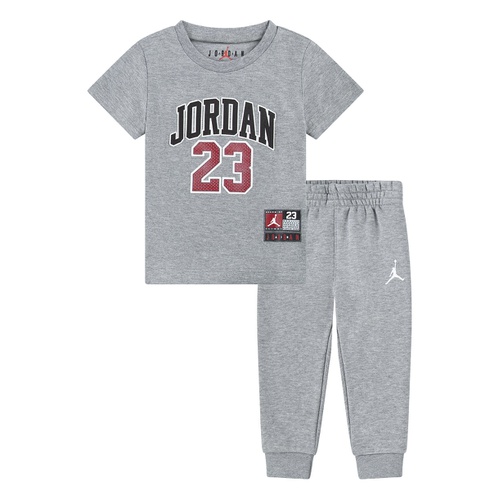 조던 Baby Boys Jersey Pack 2 Piece Tee and Pants Set