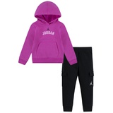 Baby Girls Fleece Pullover Hoodie and Pants 2 Piece Set