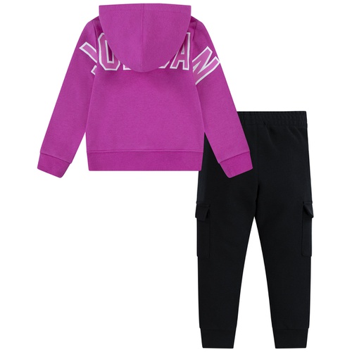 조던 Baby Girls Fleece Pullover Hoodie and Pants 2 Piece Set