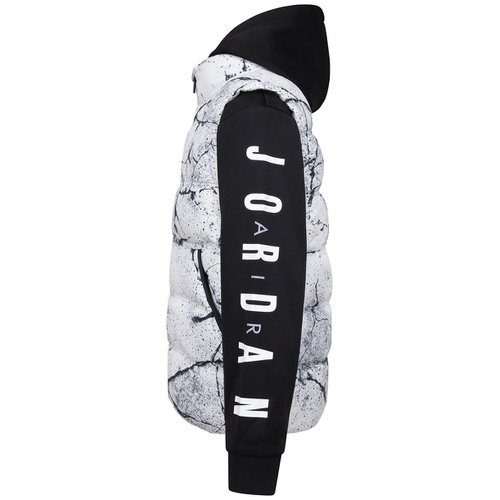 조던 Little Boys Layered Look Hooded Jacket