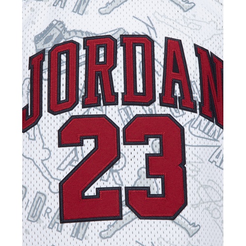조던 Big Boys 23 All Over Print Short Sleeve Jersey