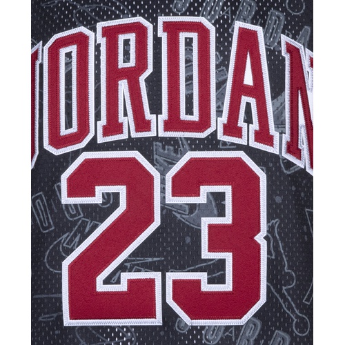 조던 Big Boys 23 All Over Print Short Sleeve Jersey