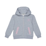 Kenzo Kids Zip-Up Hoodie with Back Cross Logo (Toddleru002FLittle Kids)