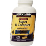 KIRKLAND SIGNATURE One Per Day Super B-Complex with Electrolytes, 1000 Count (Pack of 2)