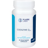 Klaire Labs Coenzyme Q10 - 100 Milligrams CoQ10 as Ubiquinone, Hypoallergenic Formula for Cardiovascular & Cellular Energy Support (30 Vegetarian Capsules)
