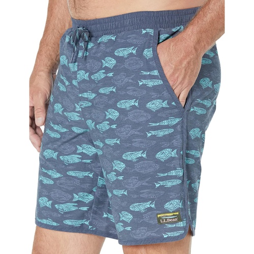  L.L.Bean 9 All Adventure Swim Print Shorts