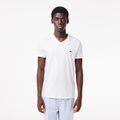 Lacoste Mens V-Neck Pima Cotton Jersey T-Shirt
