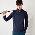 Lacoste Mens SPORT Stretch Zippered Collar Sweatshirt