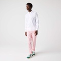 Lacoste Menu2019s Slim Fit Concealed Placket Stretch Cotton Poplin Shirt