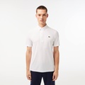 Lacoste Mens SPORT Textured Breathable Golf Polo