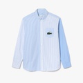 Lacoste Unisex Large Crocodile Striped Cotton Shirt