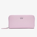 Lacoste Womenu2019s L.12.12 Concept Petit Pique 12 Card Zip Wallet