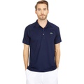 Lacoste Short Sleeve Sport Breathable Run-Resistant Interlock Polo Shirt