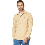 Lacoste Long Sleeve Overshirt Fit Button-Down Shirt w/ Two Front Pockets