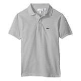 Lacoste Kids L1812 Short Sleeve Classic Pique Polo (Toddler/Little Kids/Big Kids)