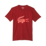 Lacoste Kids Classic Sport Big Croc Logo Tee (Little Kid/Toddler/Big Kid)