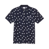 Lacoste Kids Aop Do You Speak Lacoste Polo Shirt (Little Kid/Toddler/Big Kid)