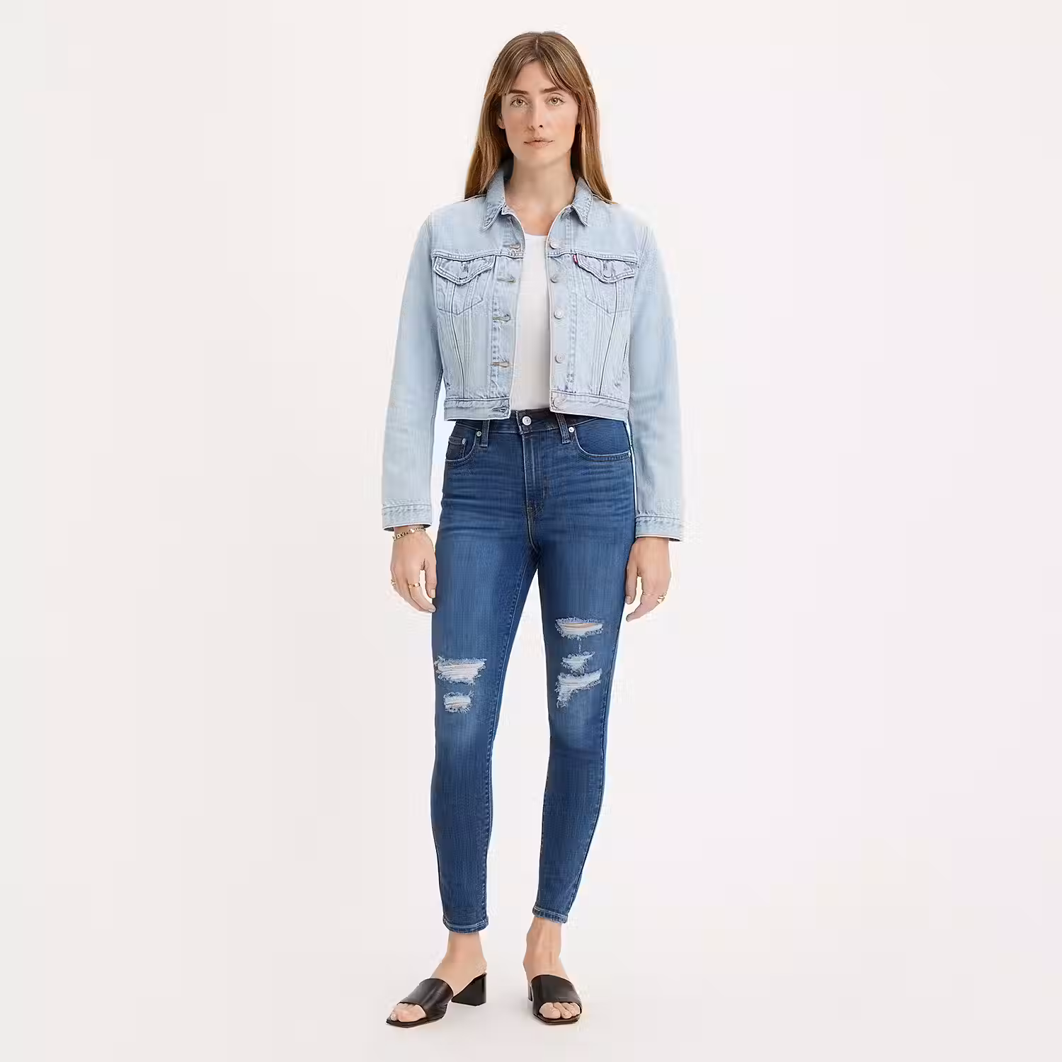 Levi's 721 High Rise Skinny Womens Jeans