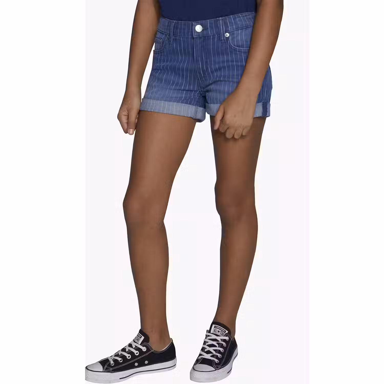 Levi's Rainbow Stripe Shorty Big Girls Shorts 7-16