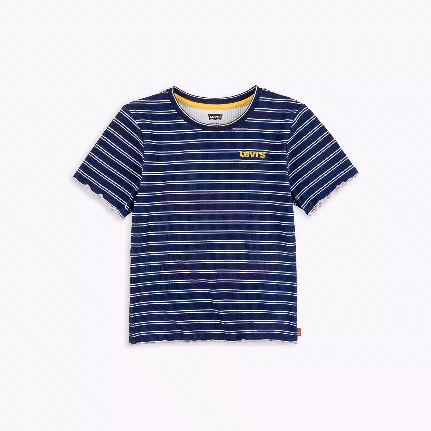 Levi's Big Girls (s-xl) Baby Rib Tee Shirt
