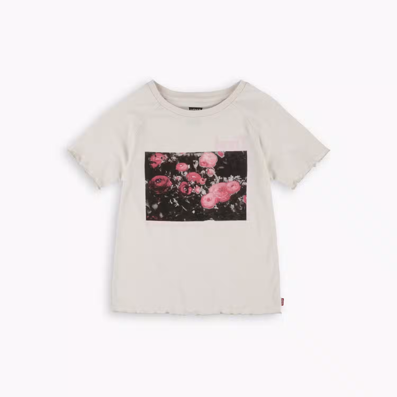 Levis Flower Printed Crewneck Big Girls Top S-xl