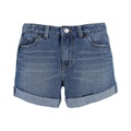 Levis Kids Girlfriend Fit Shorty Shorts (Big Kids)