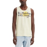 Mens Relaxed-Fit Logo Bear Graphic Tank Top