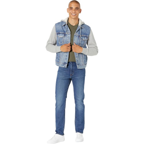 리바이스 Mens Levis Mens Hybrid Hoodie V Trucker
