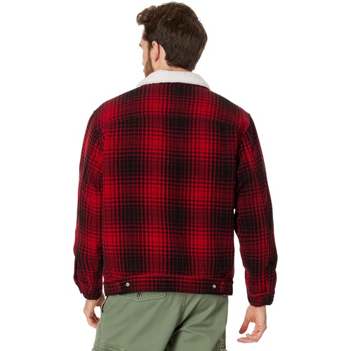 리바이스 Mens Levis Mens New Relaxed Fit Plaid TR