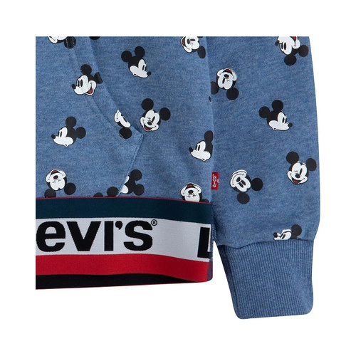 리바이스 Levis Kids All Over Print Mickey Hoodie (Little Kids)