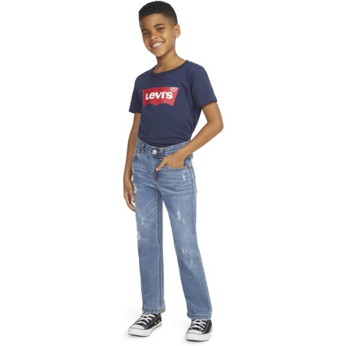 리바이스 Levis Kids 514 Straight Fit Performance Jeans (Little Kids)
