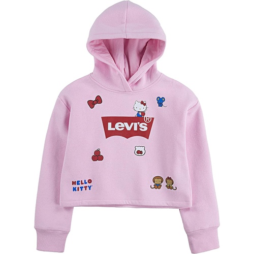 리바이스 Levis Kids Hello Kitty High-Rise Hoodie (Toddler)