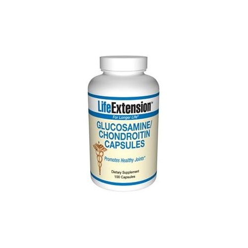  Life Extension Glucosamine / Chondroitin Capsules - Joint Health Supplement Pills - Advanced Formula for Healthy Cartilage, Knee Support & Joints Strength - Gluten Free, Non-GMO -